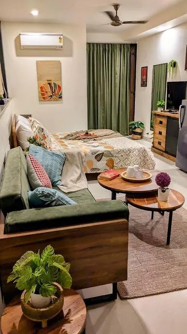 Apartmán Canopy Haven - Terrace Living With Forest View Gurgáon 0*,  Indie