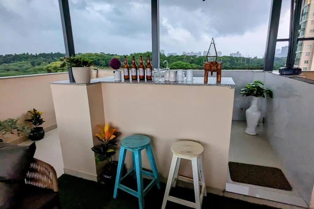 Apartmán Canopy Haven - Terrace Living With Forest View Gurgáon 0*,