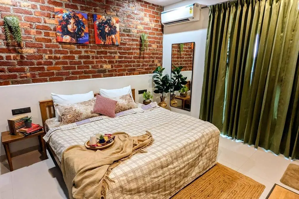 Apartmán Canopy Haven - Terrace Living With Forest View Gurgáon