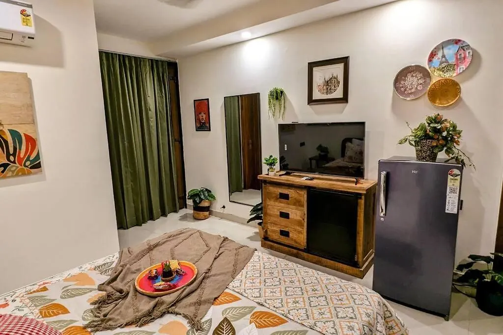 公寓 古尔冈Canopy Haven - Terrace Living With Forest View公寓 印度